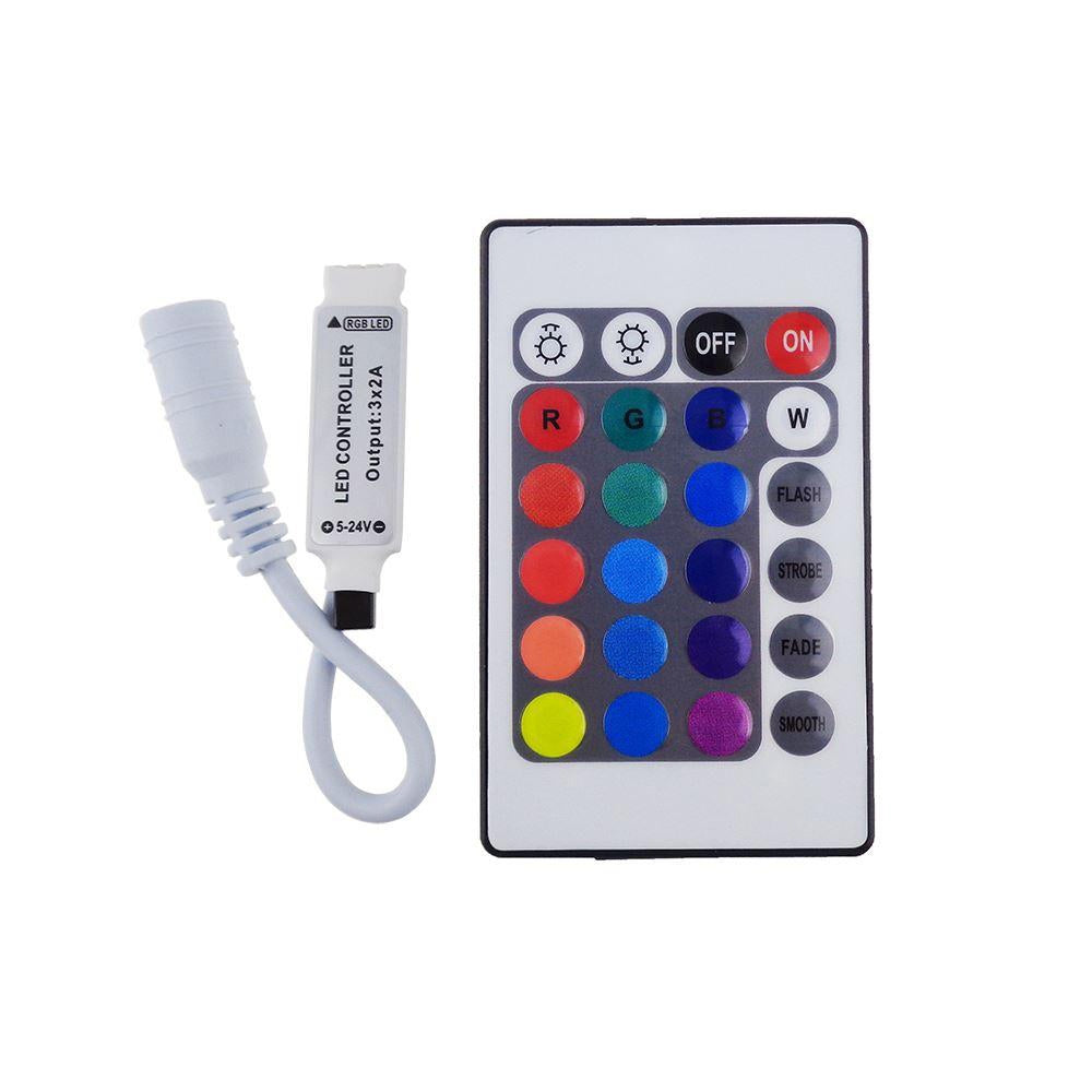 24 key Mini IR Controller RGB 4pin