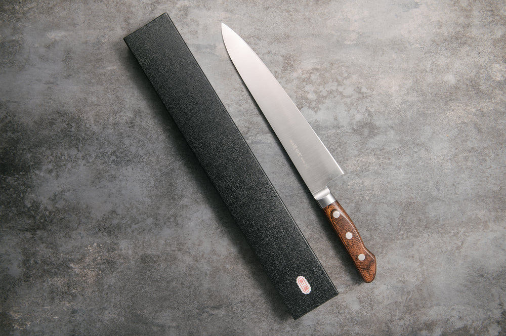 Hinoura Cutlery Studio Tsukasa Saku ATS34 Damascus Petty – Knifan