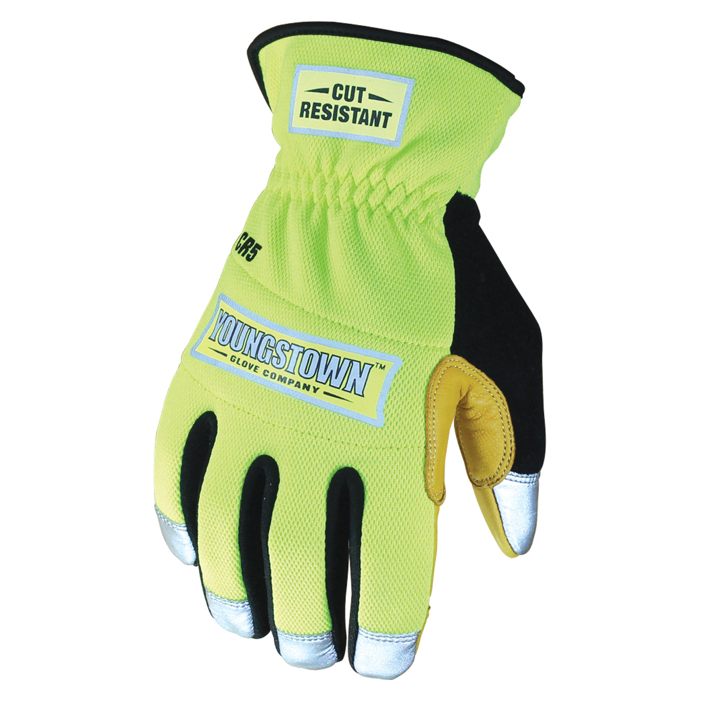 Youngstown Glove Cut Resistant General Utility Synthetic Work Gloves For  Men - Kevlar Lined - Gray