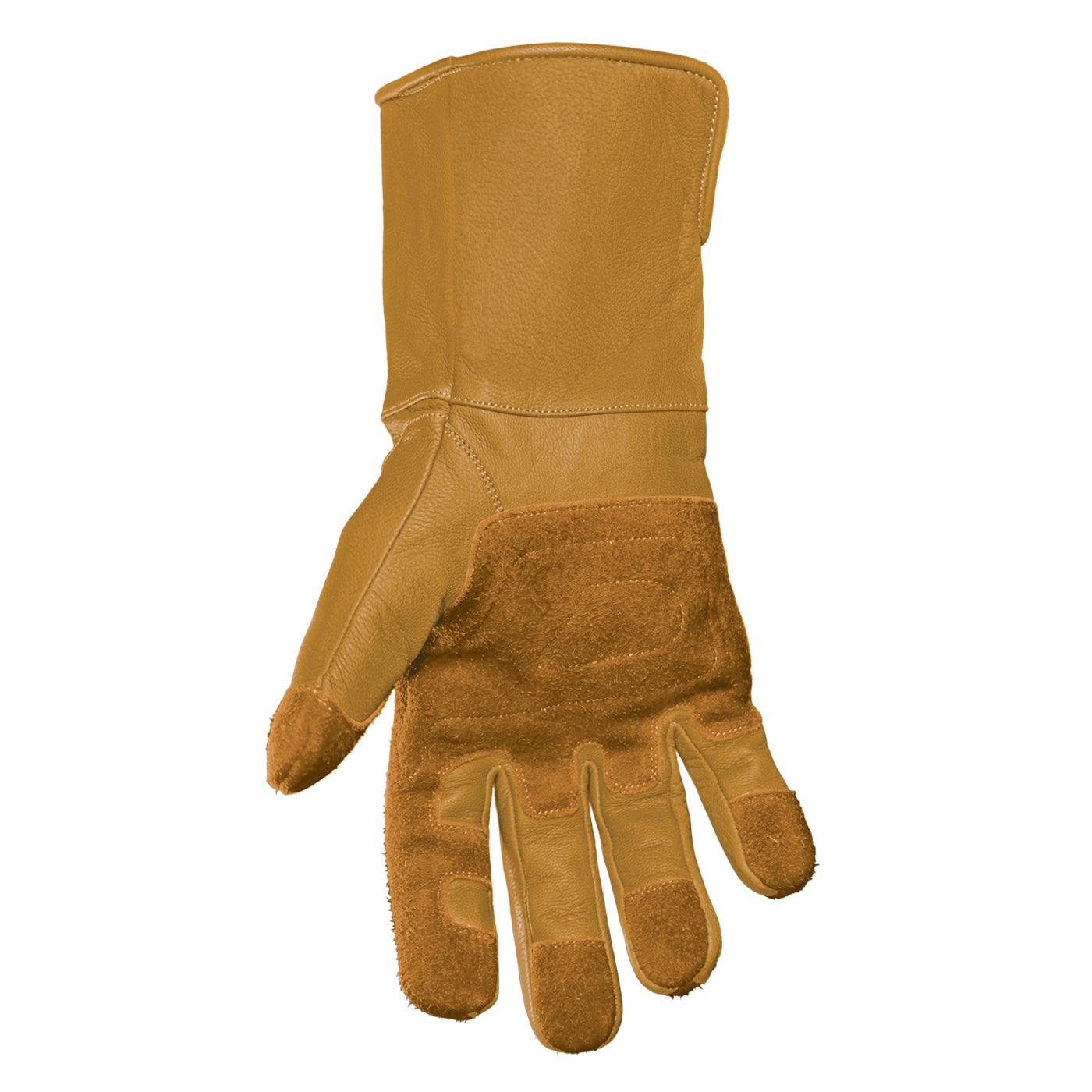 Men's Leather Construction Safety Work Gloves – Riparo