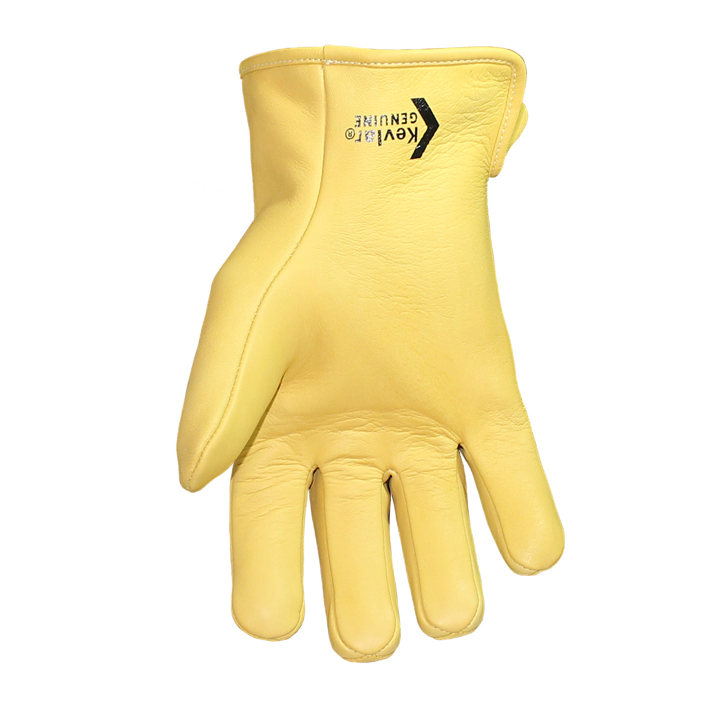 Case®  Yellow and Black Leather Work Gloves –