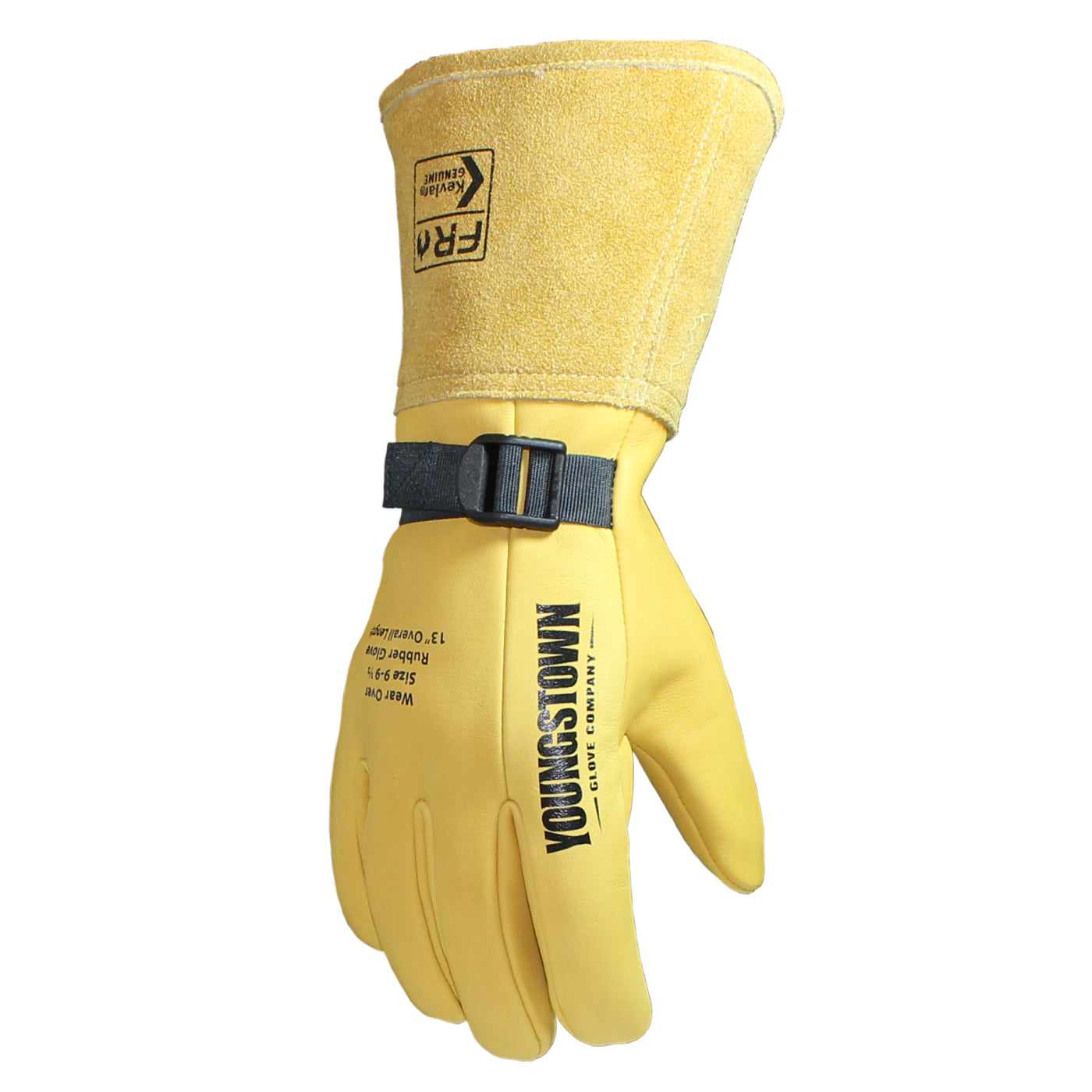 G & F Cut-Resistant 100 Percent DuPont Kevlar Gloves, Large, 1 Pair