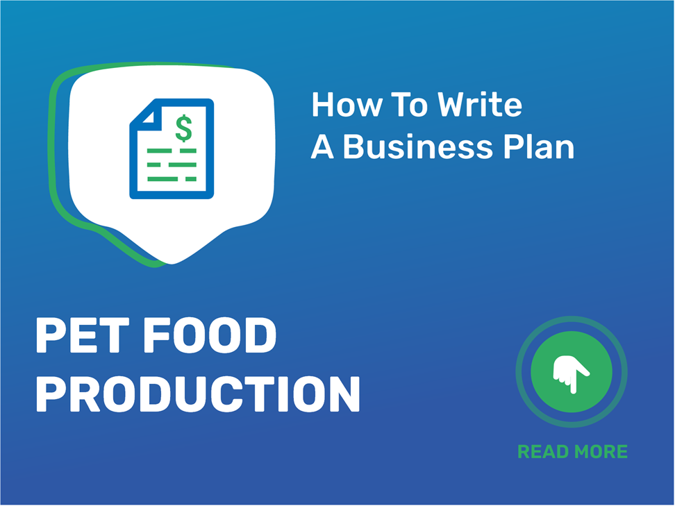 business plan for pet food