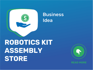 Magasin d'assemblage du kit de robotique