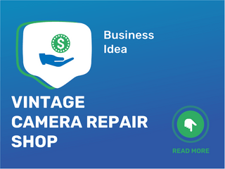 Vintage Camera Repair Shop