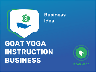 Goat Yoga Instruction Business