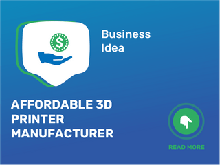 Fabricante de impresoras 3D asequible