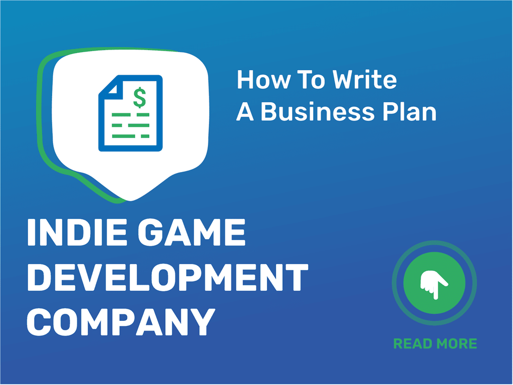 business plan for indie game developer