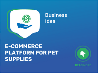 E-commerce Platform for Pet Supplies