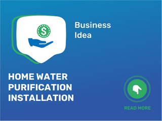 Home Water Purification Installation