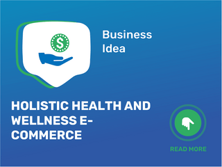 Holistic Health And Wellness E-Commerce