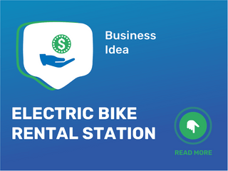 Electric Bike Rental Station