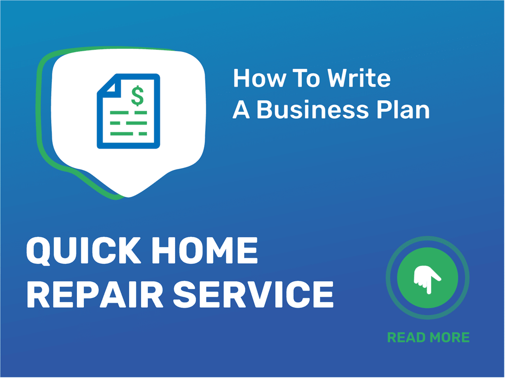 home repair business plan