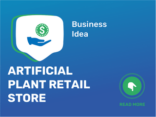 Artificial Plant Retail Store