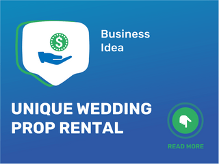 Unique Wedding Prop Rental