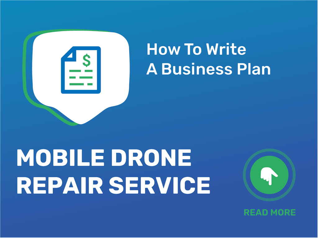drone repair business plan template