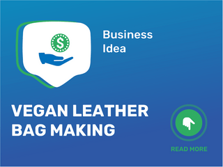 Vegan Leather Bag Making