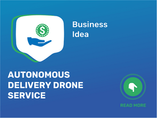 Service de drones de livraison autonome