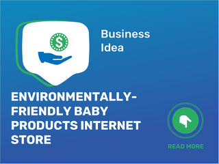 Environmentally-Friendly Baby Products Internet Store