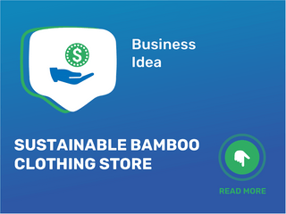 Magasin de vêtements en bambou durable