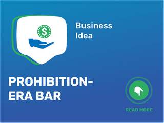 Barra de la era de la prohibición