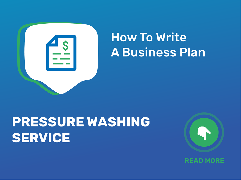 how to write a pressure washing business plan
