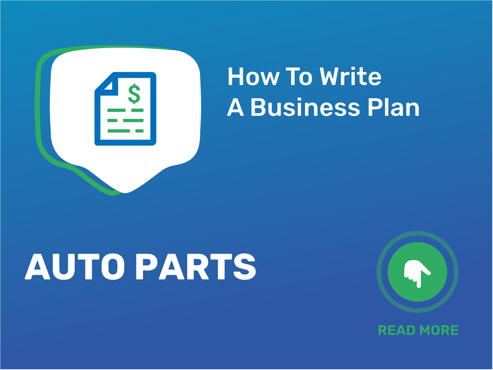auto parts business plan template