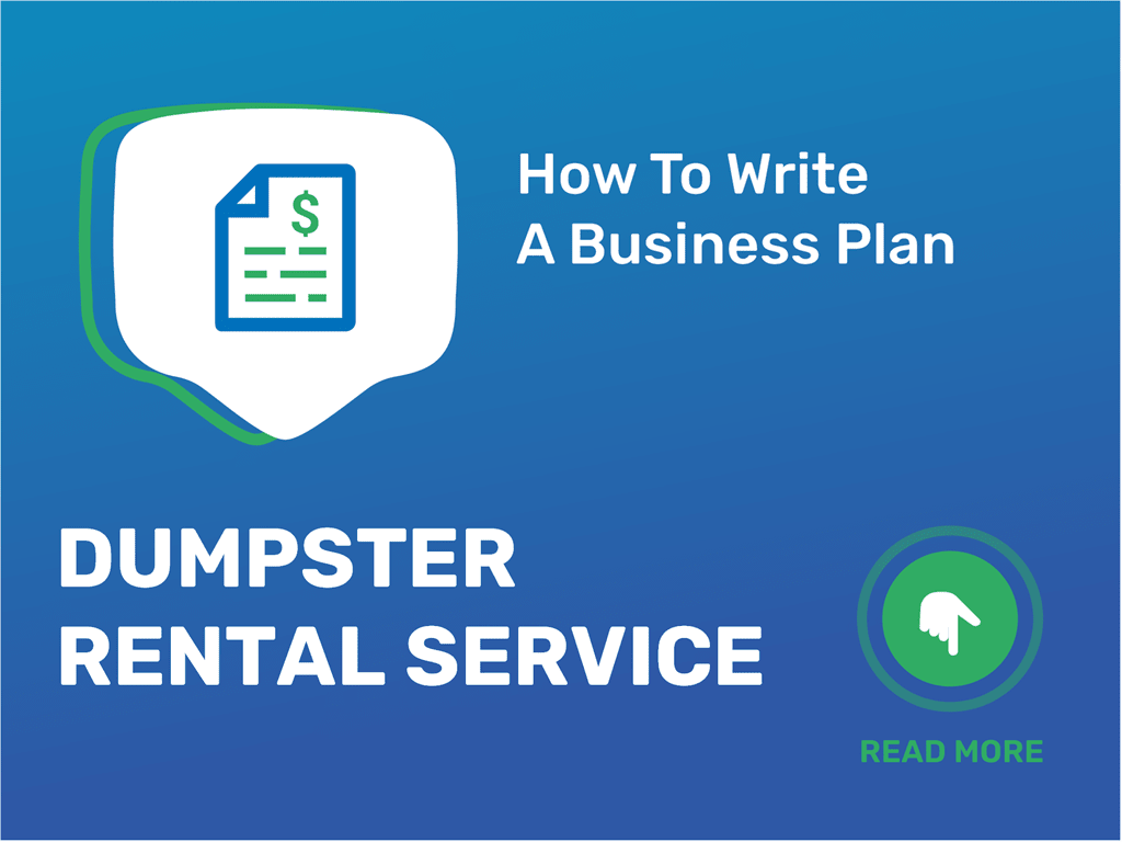 dumpster rental business plan