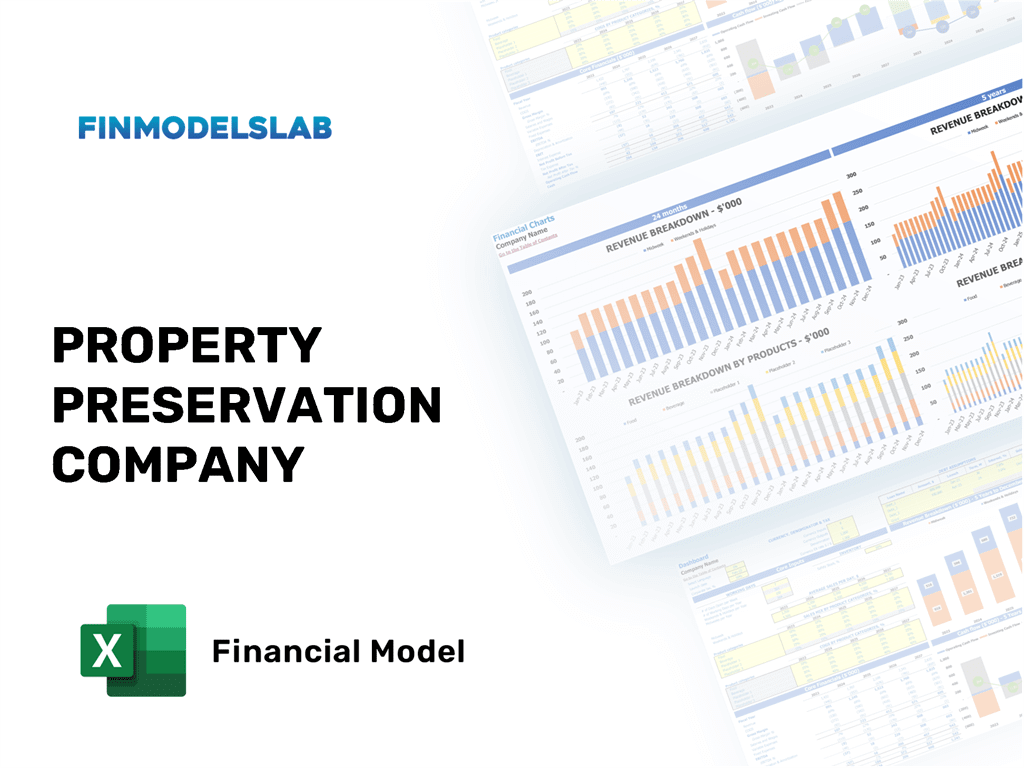 Excel financial model