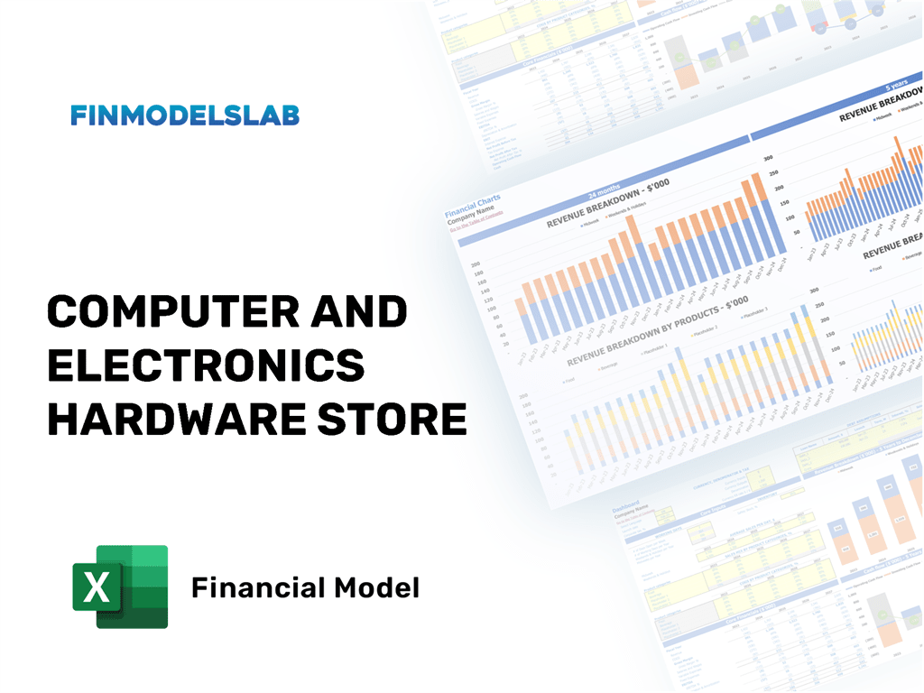 Excel financial model