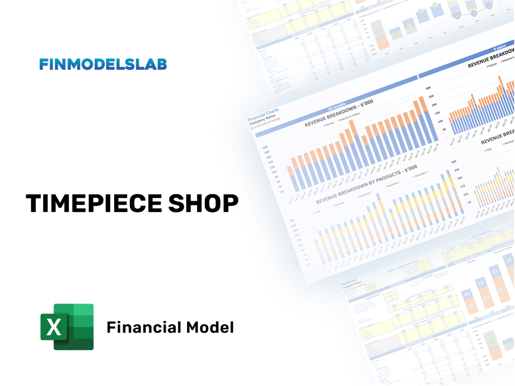 Excel financial model