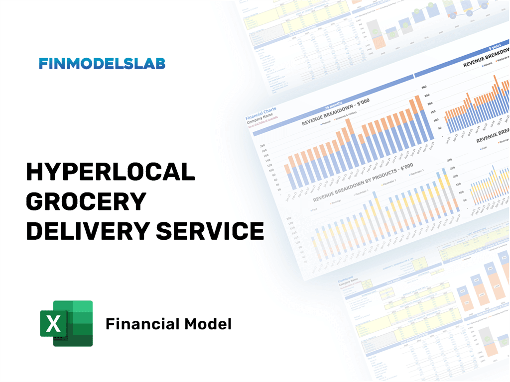 Excel financial model