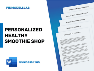 Excel financial model