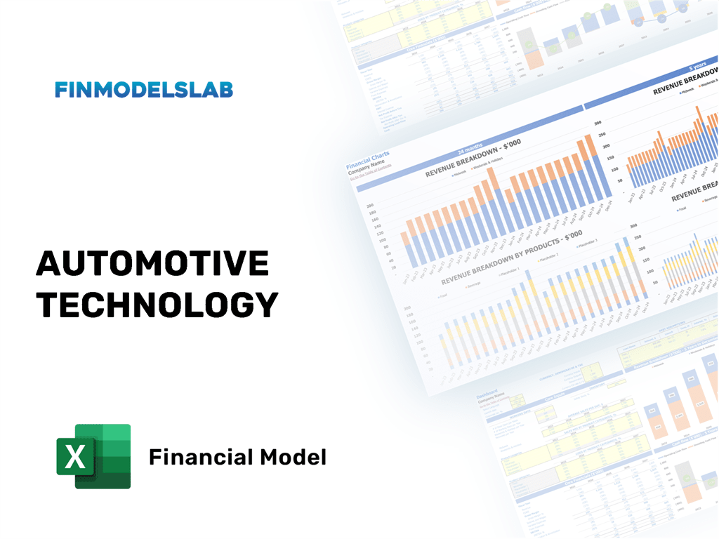 Excel financial model