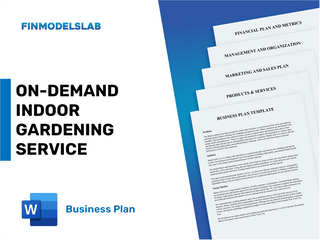 Excel financial model