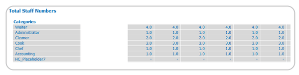 Restaurant Business Plan Financial Model Pro Forma Wages FTE Outputs