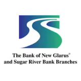 La orilla de las ramas de New Glarus y Sugar River Bank