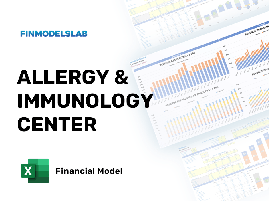 Excel financial model