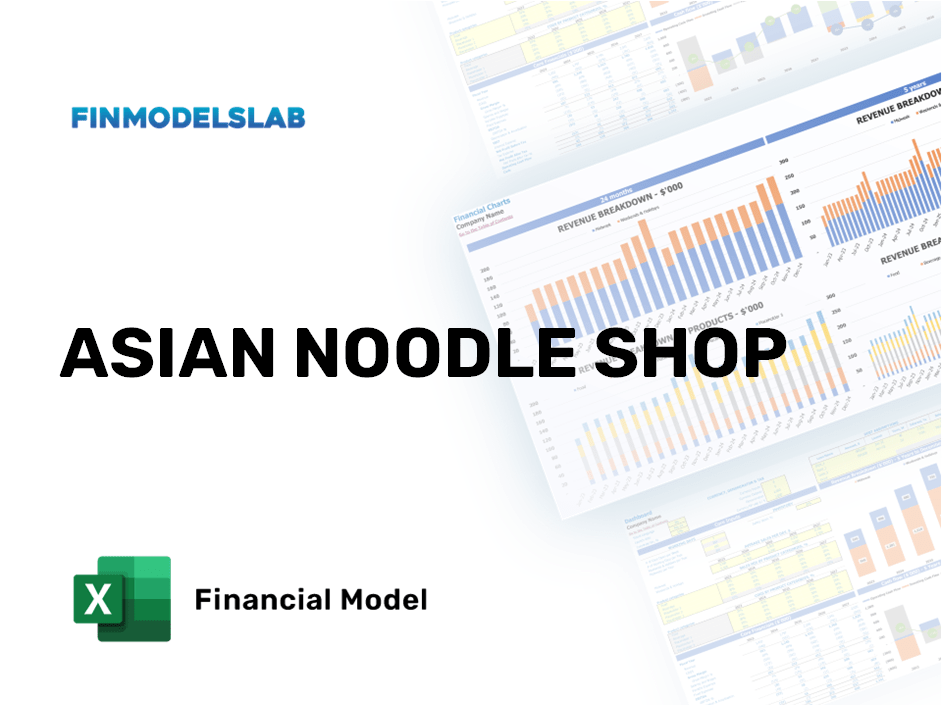 Excel financial model