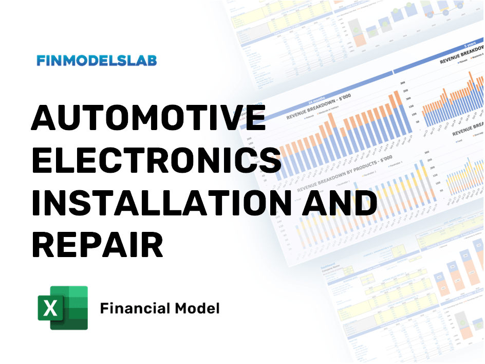 Excel financial model