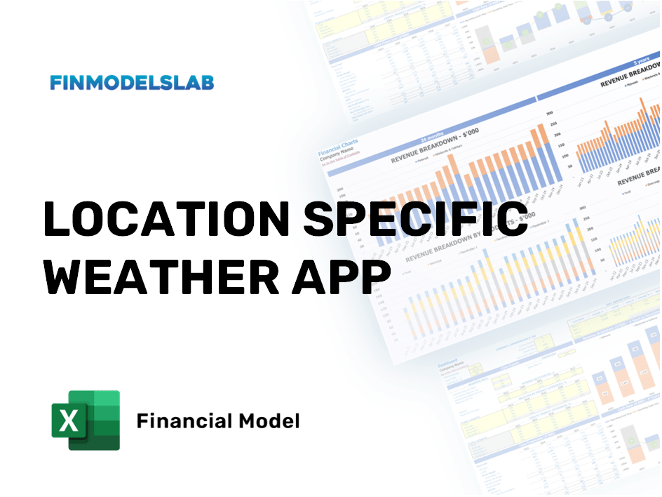 Excel financial model