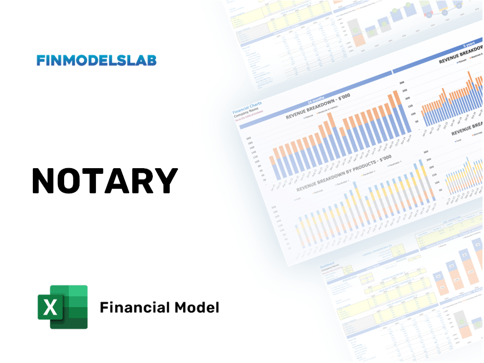 Excel financial model