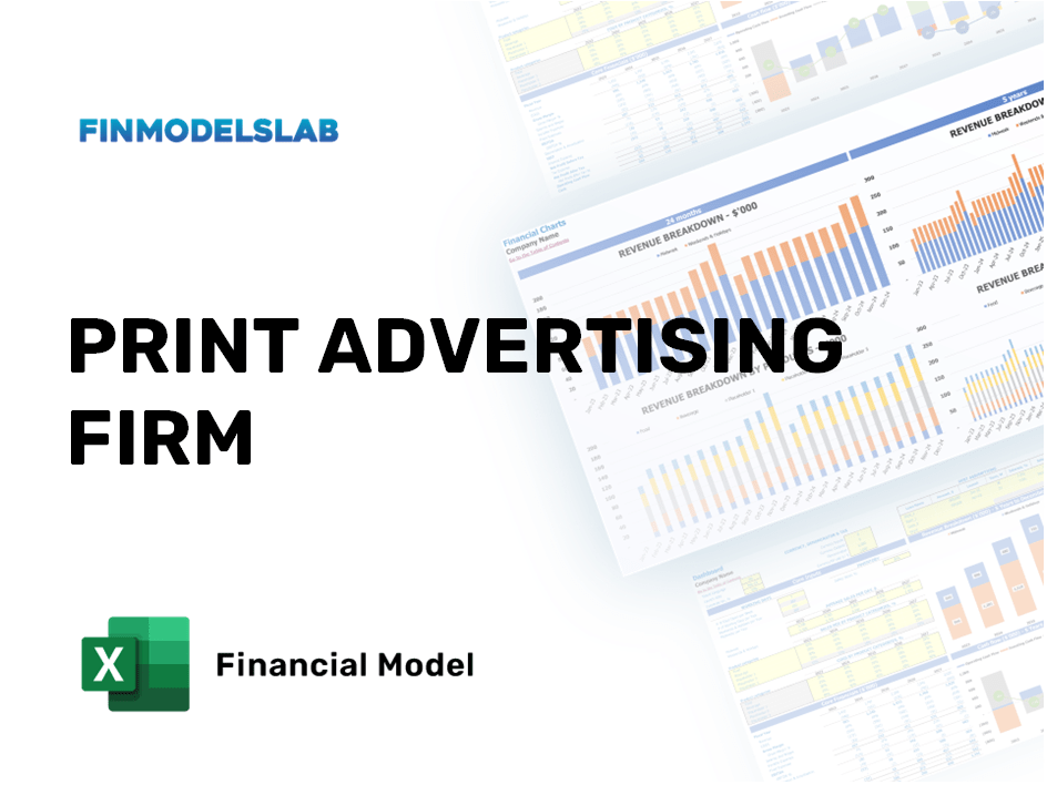 Excel financial model