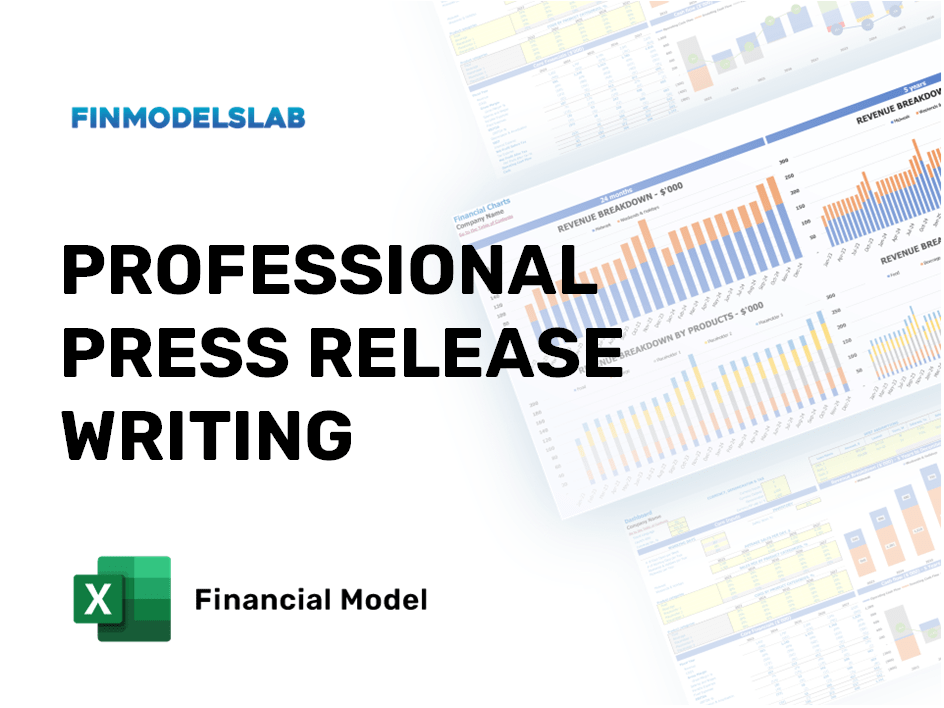 Excel financial model