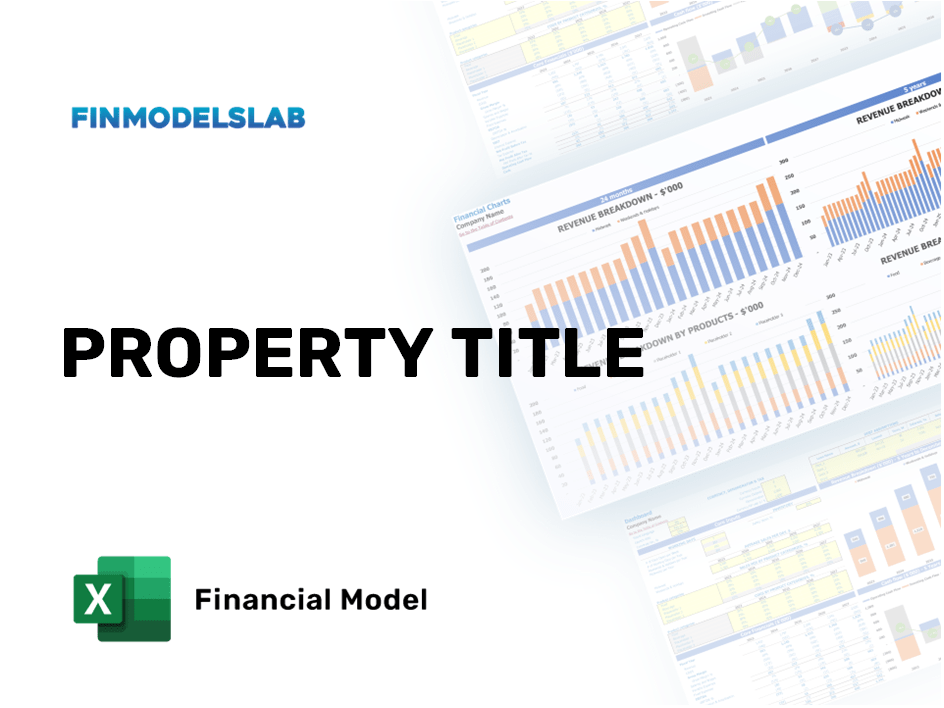 Excel financial model