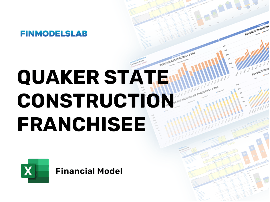 Excel financial model