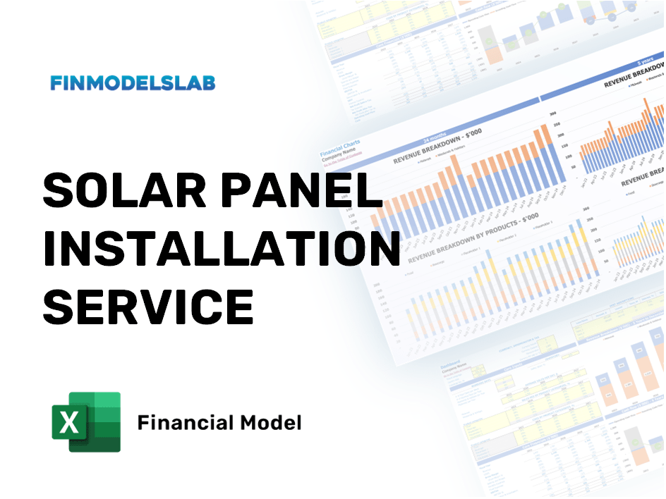 Excel financial model