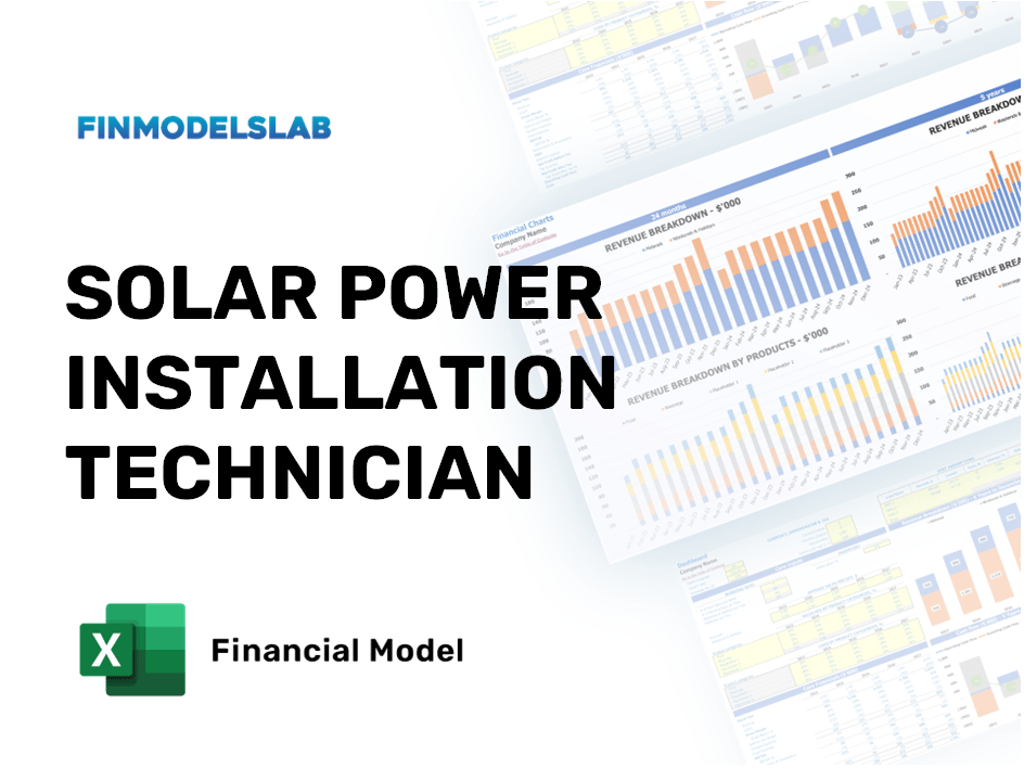 Excel financial model