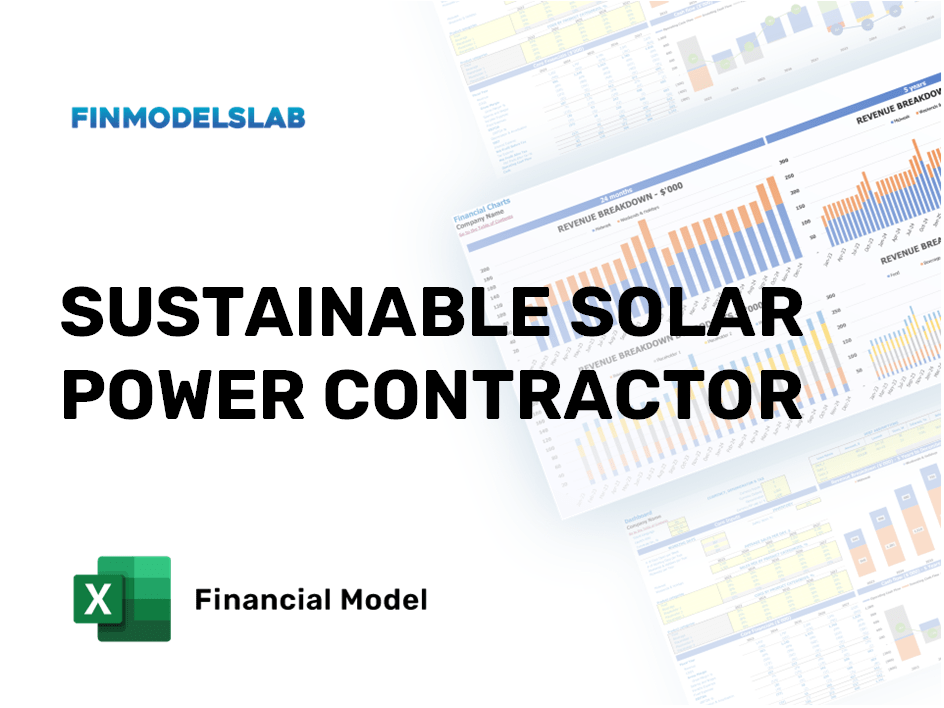 Excel financial model