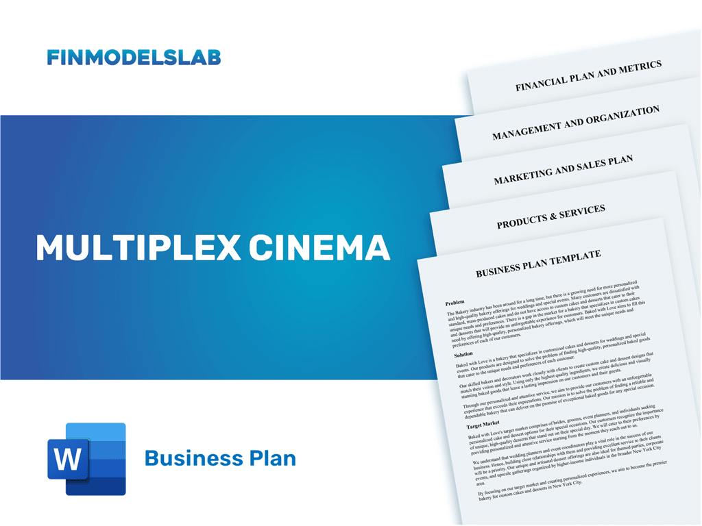 cinema business plan pdf